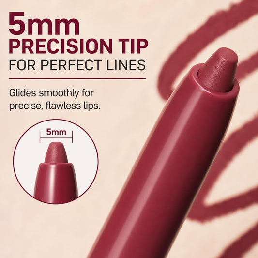 Creamy Retractable Lip Liner - Smooth Definition For Perfectly Shaped Lips