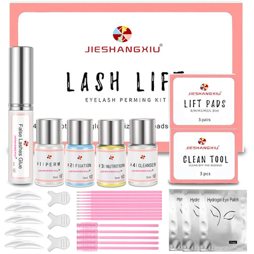 🔥Gentle Formula Eyelash Perm Set with Enhanced Glue Balm