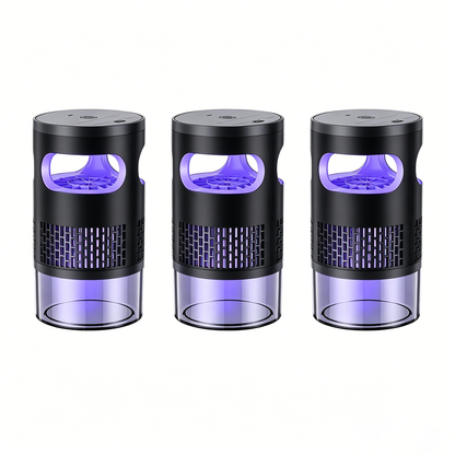 🪰UV Light Suction Flying Insect Trap, Plug-In Bug Catcher for Home Kitchen Bedroom Office