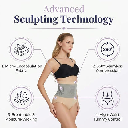 2026 Moringa and Berberine 4-in-1 Micro-Particle Shaping & Fat Burning Shorts
