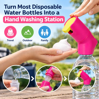 🎁Portable Foaming Hand Washing Station for Travel & Outdoors