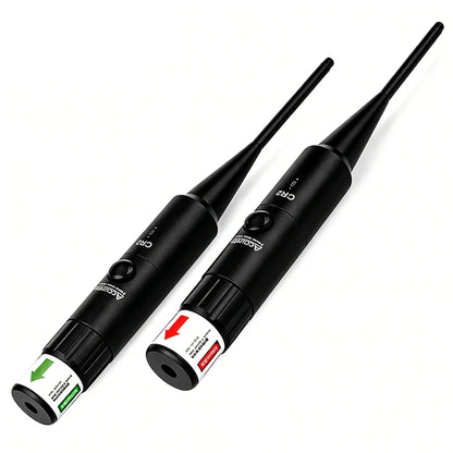 Laser Bore Sight Kit with 32 Adapters for .17–12GA Calibers