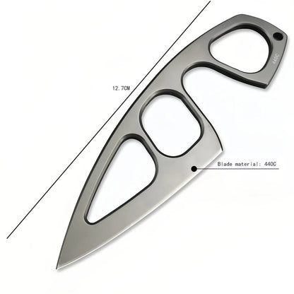 Craftivon Tactical EDC Knife with Multi-Carry Sheath & Belt Clip