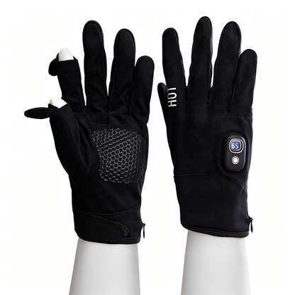 Rechargeable Heated Winter Gloves for Women & Men with Touchscreen
