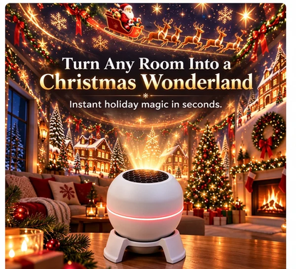 🔥 Last day to save 49% –🎄🎅 Christmas Magic Projection Light – Bring Holiday Scenes to Life