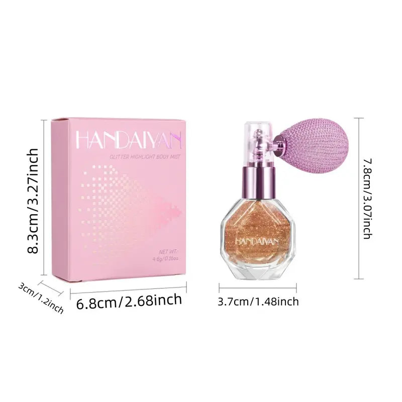 🎁Glitter Highlighter Spray & Pearlescent Makeup Set