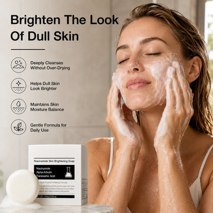 Niacinamide Brightening Soap for Radiant, Even-Looking Skin