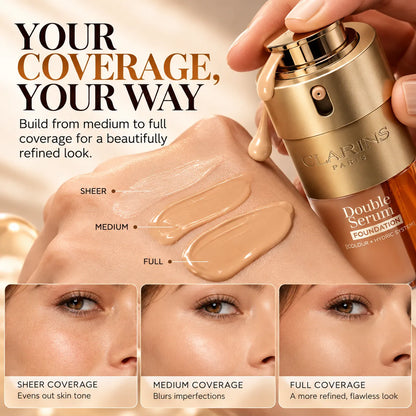 🎁Double Serum Hydrating Foundation – Buildable Coverage, Luminous Satin Finish