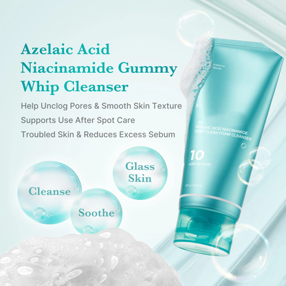 Azelaic Acid & Niacinamide Deep Clean Foam Cleanser