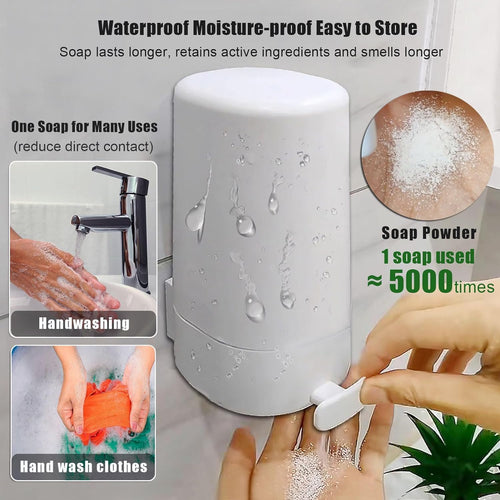 ⭐Wall-Mounted Soap Shaver – No-Drill Bar Soap Dispenser for Cleaner, Easier Use