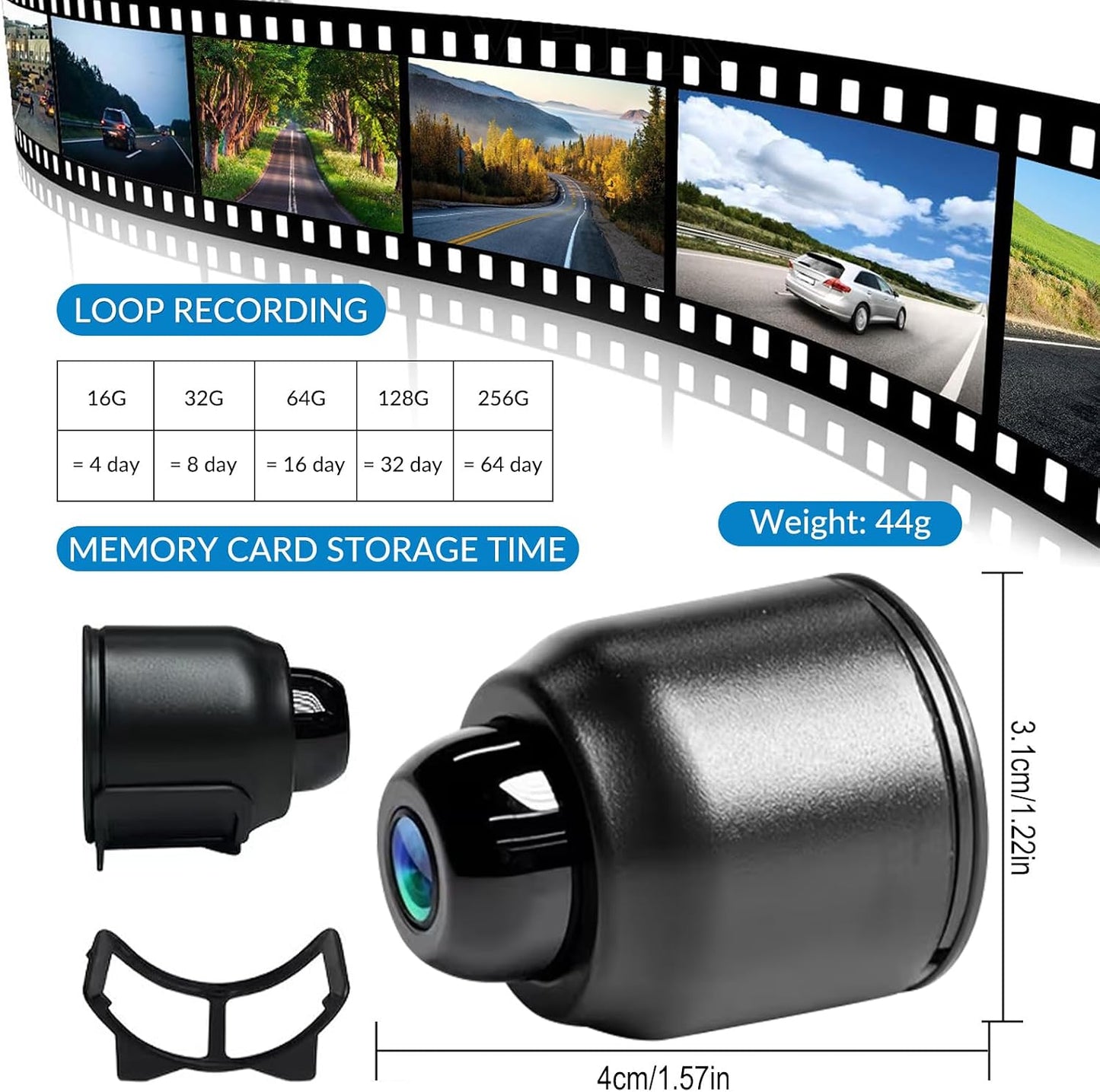 📷 Mini 4K Security Camera — Compact Size, Clear HD Monitoring Anytime, Anywhere
