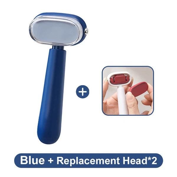 Dual-Sided Foot Callus Remover – Replaceable Stainless Steel Scraper