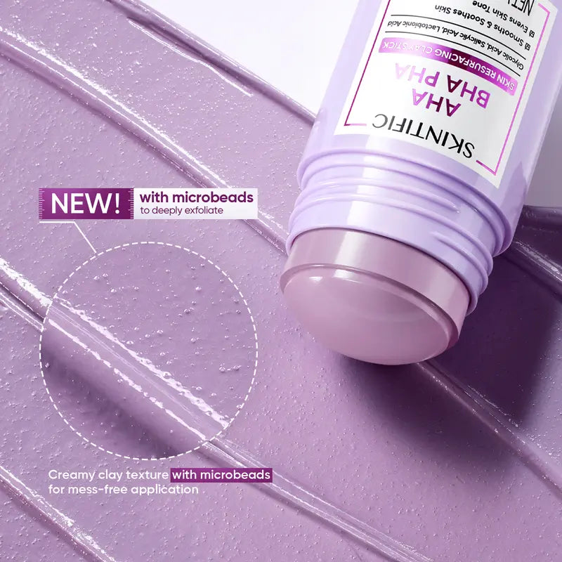 🎁AHA BHA PHA Skin Resurfacing Clay Stick With Microbeads