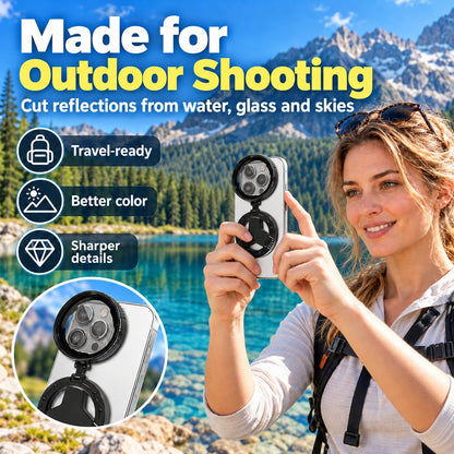 🔥Magnetic Phone Polarizing Filter