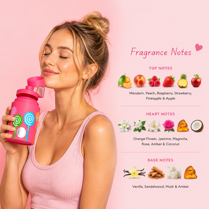 Armaf Odyssey Pink Pop Gourmand Fruity Edition, 3.4 onzas / 100 ml
