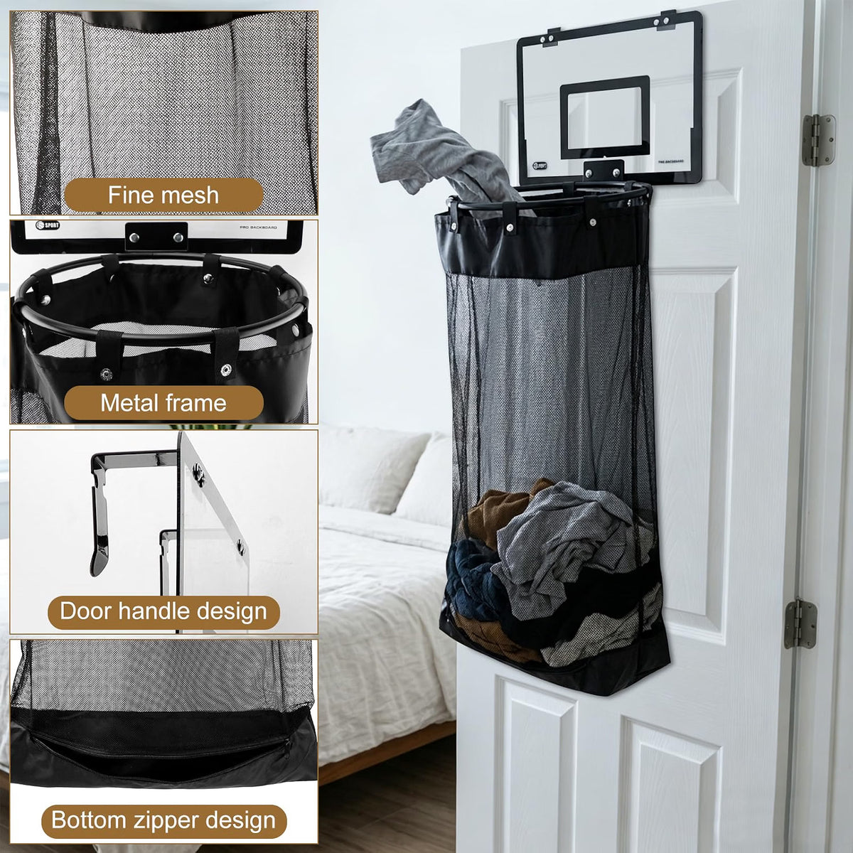 ⭐ Basketball Laundry Hamper🏀