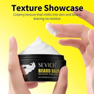 🎁Men’s Beard Balm for Softening, Styling & Frizz Control