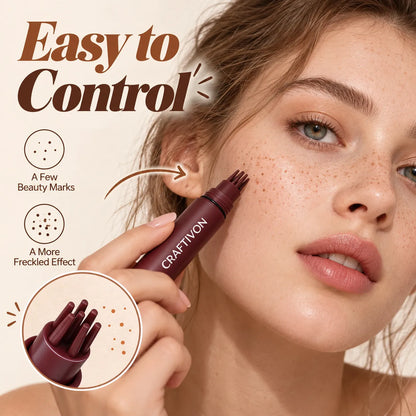 🎁Natural Freckle Makeup Stamp Pen – Waterproof, Quick-Drying & Smudge-Resistant