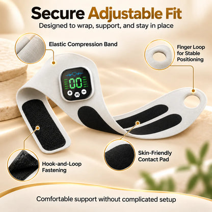 🎁Rechargeable Electric Wrist Massager – Adjustable Wrist Support