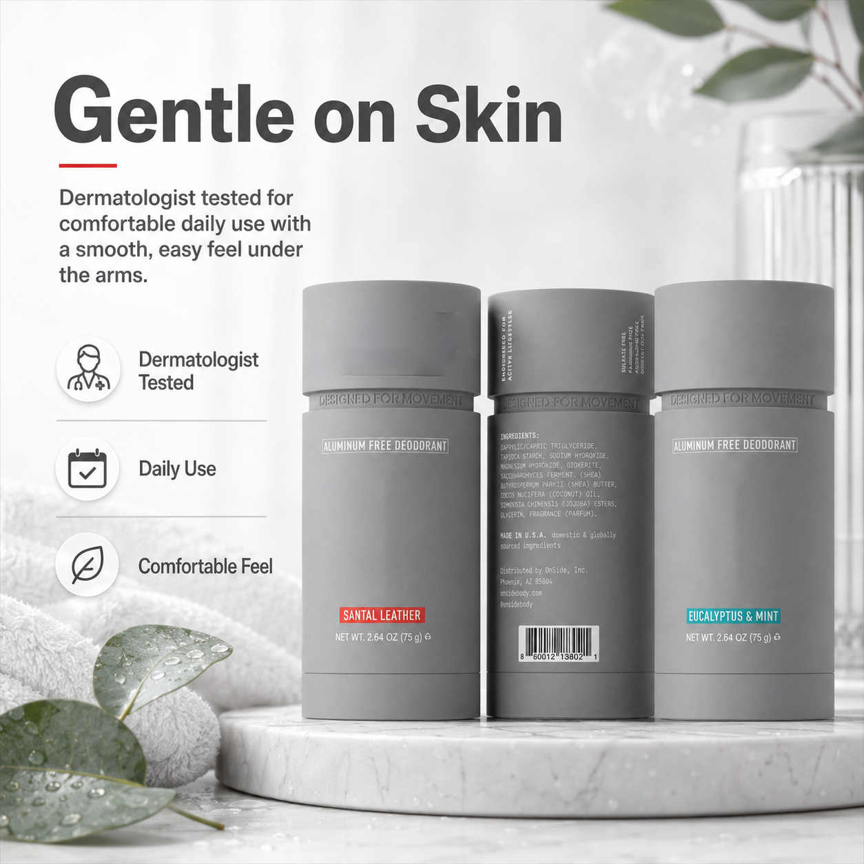 💪 48-Hour Aluminum-Free Deodorant — Fresh Protection for Active Lifestyles