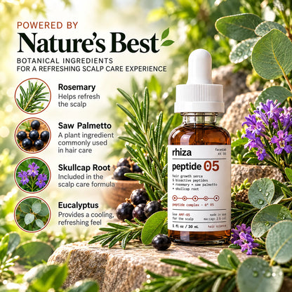 🎁Multi-Peptide Rosemary Hair &amp; Scalp Nourishing Serum
