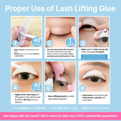 🔥Gentle Formula Eyelash Perm Set with Enhanced Glue Balm