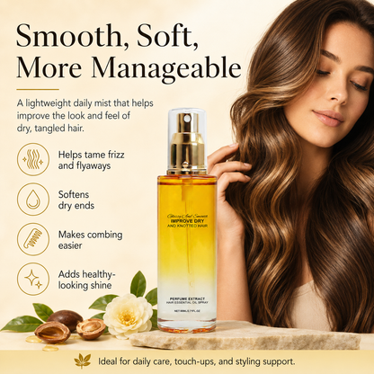 Botanical Hair Oil Mist for Dry. Frizzy & Tangled Hair
