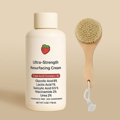Strawberry Skin Resurfacing Cream – Triple-Acid Complex for Keratosis Pilaris