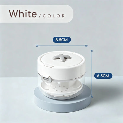 🎁3-in-1 Retainer Cleaning Case With Drain Tray, Mirror & Brush
