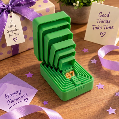 🔥 6-Layer Nesting Prank Gift Box