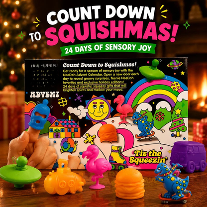 🎄 24-Day Squishy Advent Calendar – A New Surprise Every Day 🎁