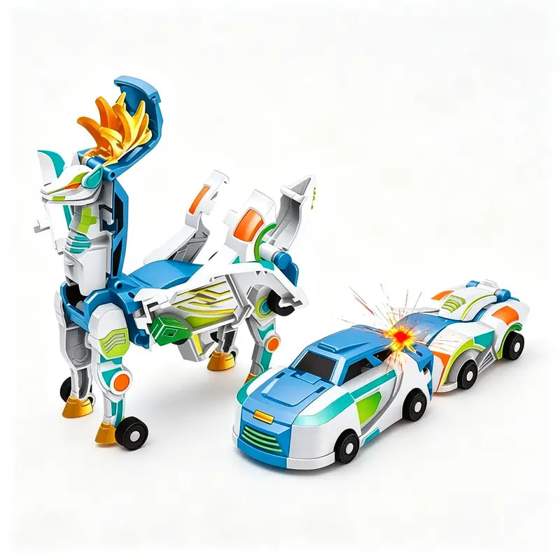 ✨2-in-1 Magnetic Transforming Dragon Car Toy🚗