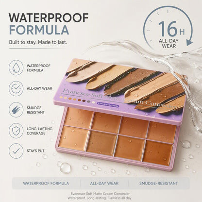 8-Shade Soft Matte Concealer Palette✨