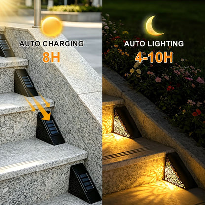 🎉Stepora - Solar Metal Outdoor Step Lights
