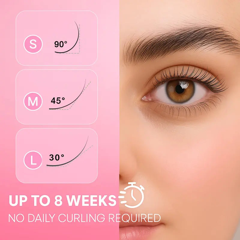 🔥Gentle Formula Eyelash Perm Set with Enhanced Glue Balm