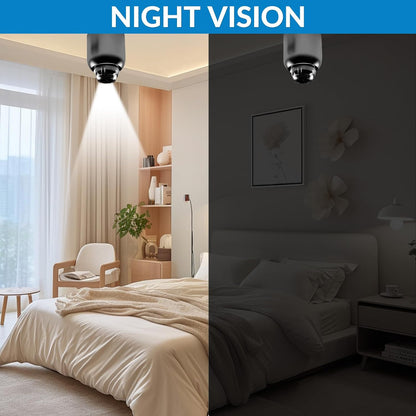📷 Mini 4K Security Camera — Compact Size, Clear HD Monitoring Anytime, Anywhere
