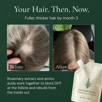 🔥 Champú Fortificante de Romero | Un cabello de aspecto más sano empieza en el cuero cabelludo
