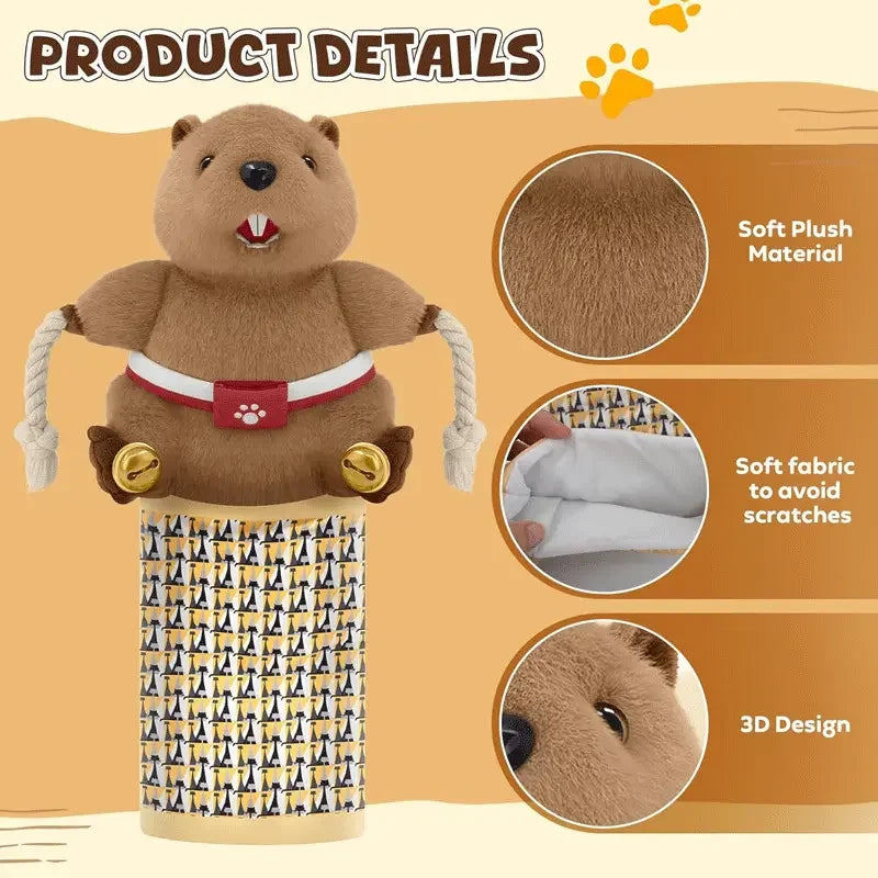 🎁Interactive Cat Wrestling Puppet Toy with Bell &amp; Plush Design