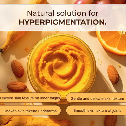 ✨ Turmeric Glow Body Scrub — Gently Exfoliate, Nourish & Hydrate