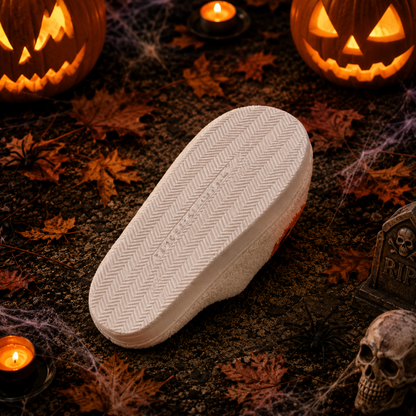 Plush Pumpkin Slippers – Spooky Style, Everyday Comfort