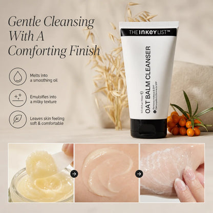 5% Oat Oil Gentle Makeup & Sunscreen Cleansing Balm