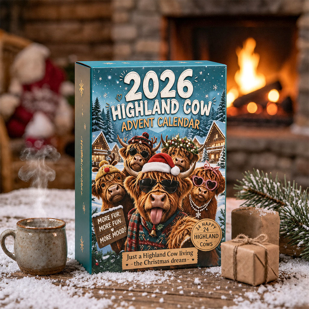 🔥2026 Highland Cow Advent Calendar