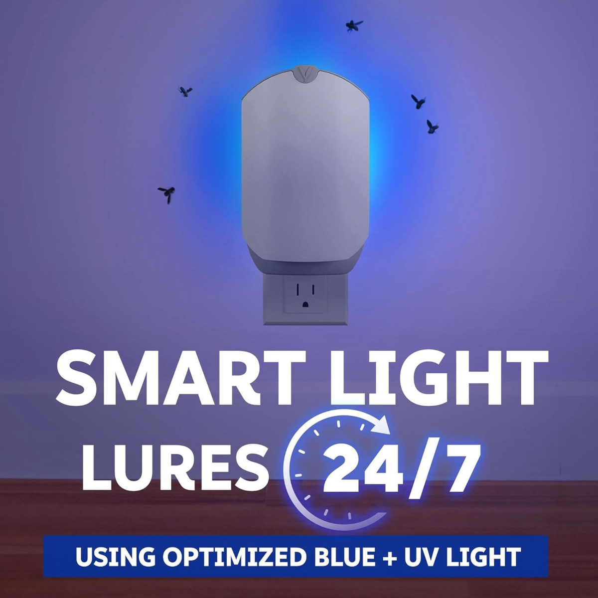 🪰 Indoor UV Fly Trap for Fruit Flies, Gnats & House Flies