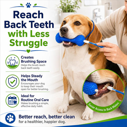 ⭐ Dog Toothbrush Helper – Easier Teeth Cleaning