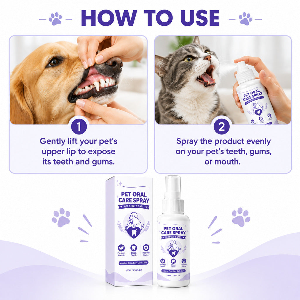 ✨Pet Oral Dental Care Spary