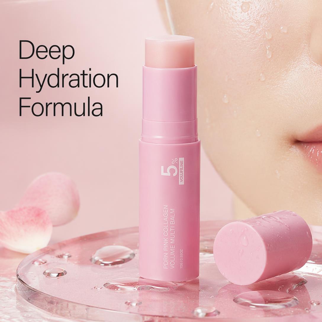 PDRN Collagen Volume Multi Balm Stick – Hydrating Firming Care For Face & Neck