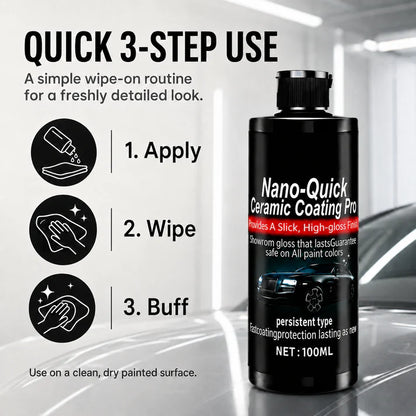 Nano Ceramic Coating Spray | Restore Deep Gloss & Long-Lasting Shine