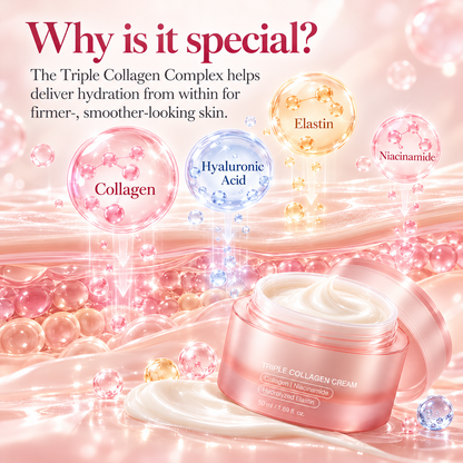 🔥Triple Collagen Cream l Hydrating Moisturizer