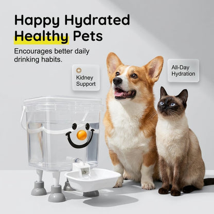 💧Pet Water Dispenser with Large Capacity