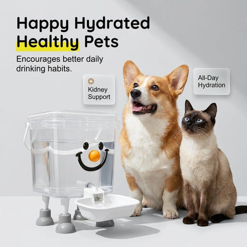 💧Pet Water Dispenser with Large Capacity
